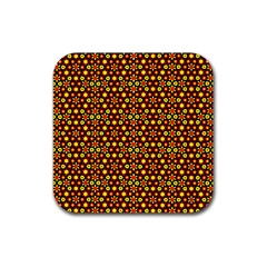 Rby-c-4-4 Rubber Coaster (square)  by ArtworkByPatrick