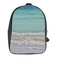Minty Ocean School Bag (large) by TheLazyPineapple