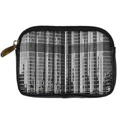 Architecture Structure Glass Metal Digital Camera Leather Case by Vaneshart