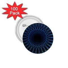 Abstract Rosette Web Network 1 75  Buttons (100 Pack)  by Vaneshart