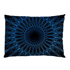 Abstract Rosette Web Network Pillow Case (two Sides) by Vaneshart