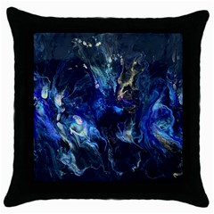 Somewhere In Space Throw Pillow Case (black) by CKArtCreations