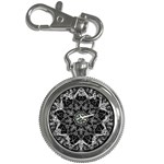 Black And White Pattern Key Chain Watches Front