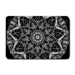 Black And White Pattern Small Doormat  by Sobalvarro