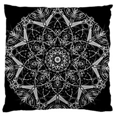 Black And White Pattern Standard Flano Cushion Case (one Side) by Sobalvarro