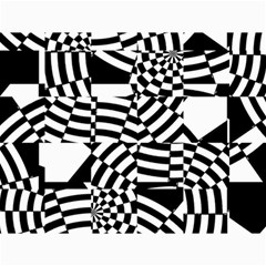 Black And White Crazy Pattern Canvas 36  X 48  by Sobalvarro