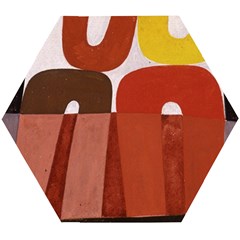 Sophie Taeuber Arp, Composition À Motifs D arceaux Ou Composition Horizontale Verticale Wooden Puzzle Hexagon by Sobalvarro
