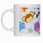 Animal Faces Collection White Mugs