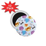Animal Faces Collection 1.75  Magnets (10 pack) 