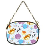 Animal Faces Collection Chain Purse (One Side)