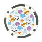 Animal Faces Collection Poker Chip Card Guard (10 pack)