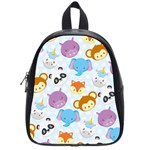 Animal Faces Collection School Bag (Small)
