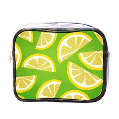 Lemon Fruit Healthy Fruits Food Mini Toiletries Bag (one Side) by Nexatart