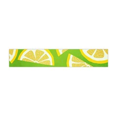 Lemon Fruit Healthy Fruits Food Flano Scarf (mini) by Nexatart