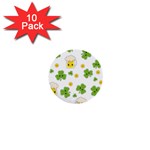 St patricks day 1  Mini Buttons (10 pack) 