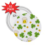 St patricks day 2.25  Buttons (10 pack) 