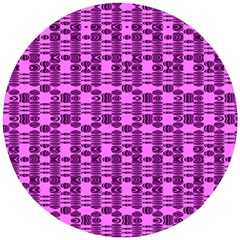 Digital Violet Wooden Puzzle Round by Sparkle