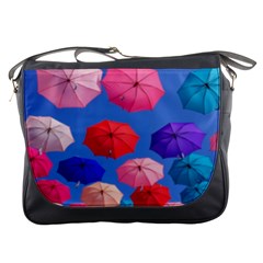 Rainbow Umbrella Messenger Bag by Sparkle