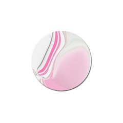 Modern Pink Golf Ball Marker (4 Pack)
