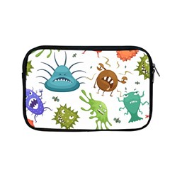 Dangerous Streptococcus Lactobacillus Staphylococcus Others Microbes Cartoon Style Vector Seamless Apple Macbook Pro 13  Zipper Case by Vaneshart