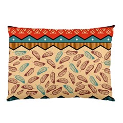 Ethnic Tribal Pattern Background Pillow Case by Vaneshart