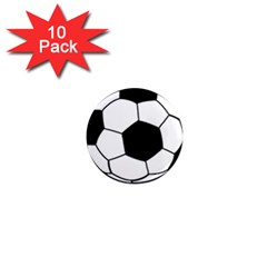 Soccer Lovers Gift 1  Mini Magnet (10 Pack)  by ChezDeesTees