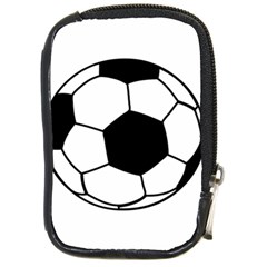 Soccer Lovers Gift Compact Camera Leather Case by ChezDeesTees