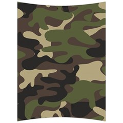 Texture Military Camouflage-repeats Seamless Army Green Hunting Back Support Cushion by Vaneshart