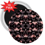 Shiny Hearts 3  Magnets (10 pack) 