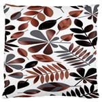 Shiny Leafs Standard Flano Cushion Case (Two Sides)