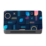 Gradient geometric shapes dark background Memory Card Reader with CF