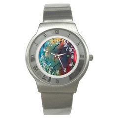 Flower Dna Stainless Steel Watch by RobLilly