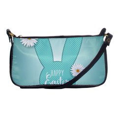 Easter Bunny Cutout Background 2402 Shoulder Clutch Bag by catchydesignhill