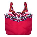 Red Mandala Full Print Recycle Bag (L)