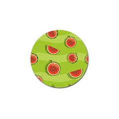 Seamless Background With Watermelon Slices Golf Ball Marker (10 Pack) by BangZart