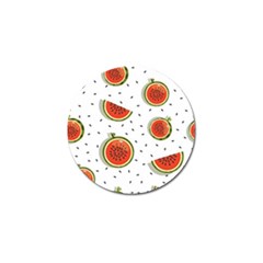 Seamless-background-pattern-with-watermelon-slices Golf Ball Marker (10 Pack) by BangZart