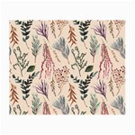 Watercolor floral seamless pattern Small Glasses Cloth