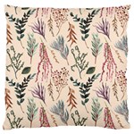 Watercolor floral seamless pattern Standard Flano Cushion Case (Two Sides)