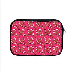 Clown Ghost Pattern Pink Apple Macbook Pro 15  Zipper Case by snowwhitegirl