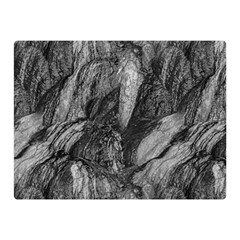Black And White Rocky Texture Pattern Double Sided Flano Blanket (mini)  by dflcprintsclothing