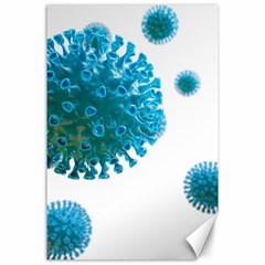 Corona Virus Canvas 24  X 36  by catchydesignhill