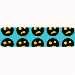 005 - Ugly Smiley With Horror Face - Scary Smiley Large Bar Mats by DinzDas