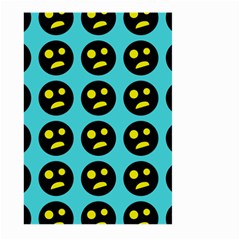 005 - Ugly Smiley With Horror Face - Scary Smiley Large Garden Flag (two Sides) by DinzDas