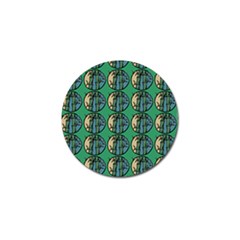 Bamboo Trees - The Asian Forest - Woods Of Asia Golf Ball Marker by DinzDas