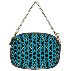 0059 Comic Head Bothered Smiley Pattern Chain Purse (one Side) by DinzDas