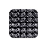 Mountain Bike - Mtb - Hardtail And Dirt Jump 2 Rubber Coaster (Square) 