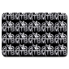 Mountain Bike - Mtb - Hardtail And Dirt Jump 2 Large Doormat  by DinzDas