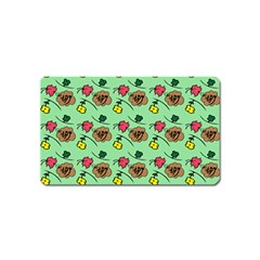 Lady Bug Fart - Nature And Insects Magnet (name Card) by DinzDas