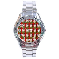 Village Dude - Hillbilly And Redneck - Trailer Park Boys Stainless Steel Analogue Watch by DinzDas