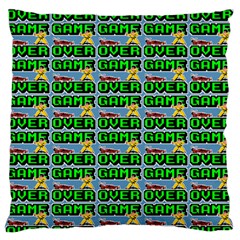 Game Over Karate And Gaming - Pixel Martial Arts Standard Flano Cushion Case (two Sides) by DinzDas
